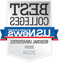 美国ag娱乐官网与世界报道的最佳大学徽章是2024年南部地区大学